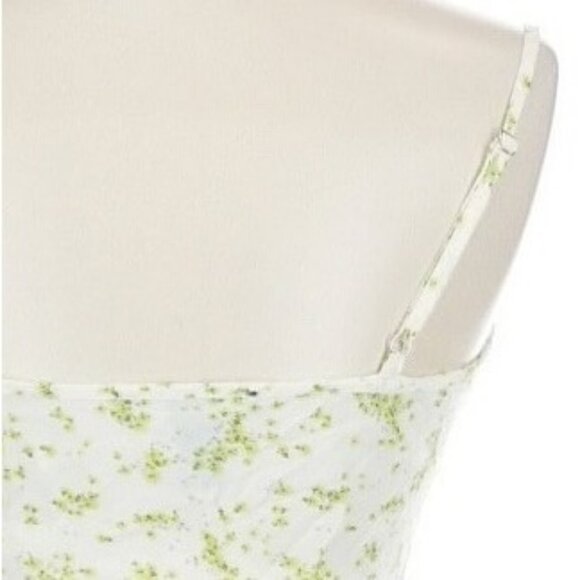 Forever 21 Floral Lace Bodycon Mini Slip Dress | Coquette Boho Grunge Fairycore - Picture 12 of 16